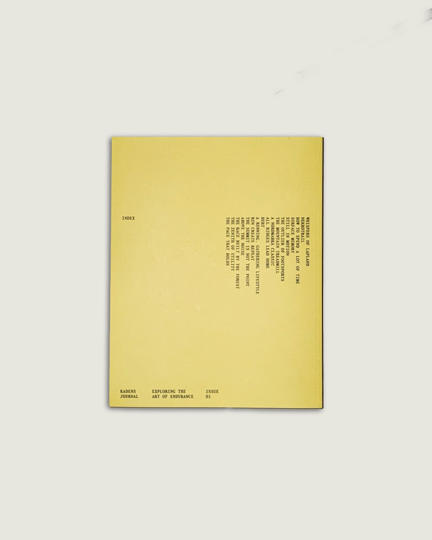 Kadens Journal